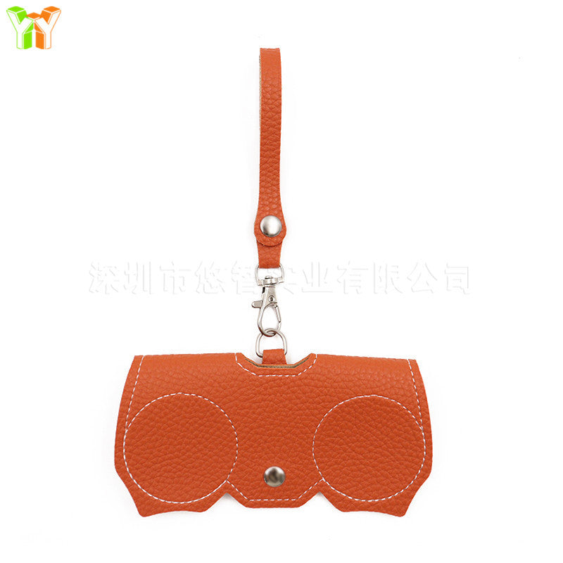 Wholesale Leather Retro Soft Bag Portable Glasses Storage Case